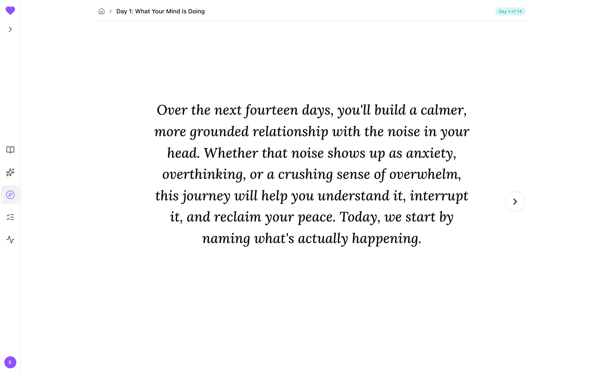 Day 1 opening lesson: Understanding Anxiety